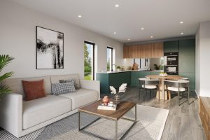 Finchley completed living space